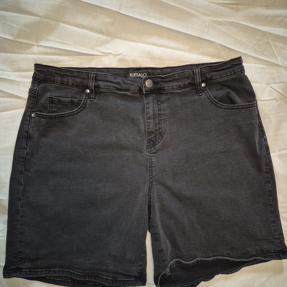 Buffalo Women's Black Denim Shorts